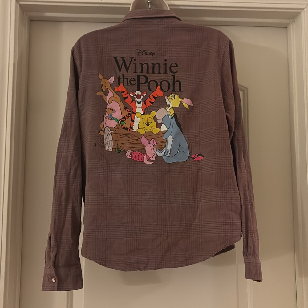 Disney Winnie The Pooh Flannel Top
